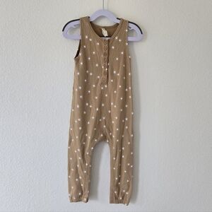 NWT‎ Quincy Mae Honey Suns Sleeveless Jumpsuit Size 2-3Y